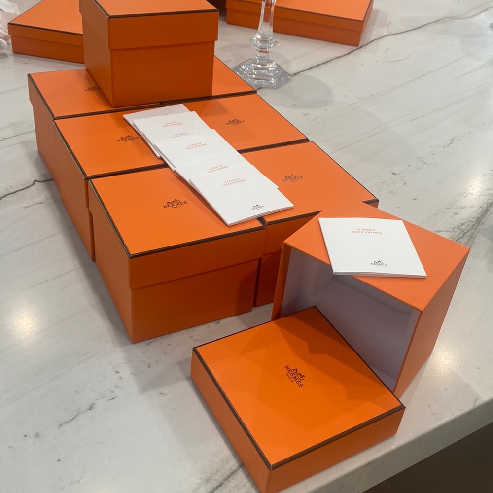 Hermès storage boxes